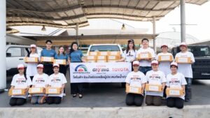 โตโยต้า ช่วยน้ำท่วม 2569 มอบกล่องยังชีพ 4,400 ชุด