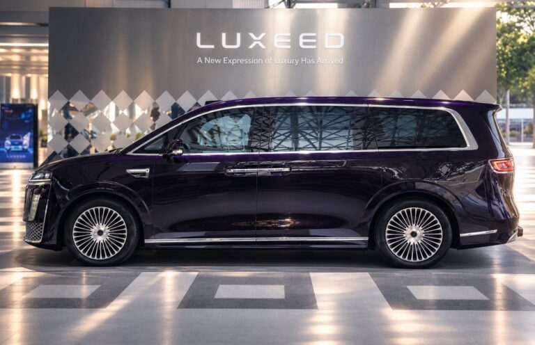 LUXEED EHV V9 2026 เผยโฉมในไทย MPV หรูเบาะหมุน 180 องศา