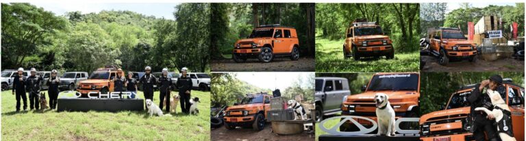 เชอรี ประเทศไทย ส่งมอบรถไฟฟ้า Chery V23 สนับสนุนทีมสุนัขกู้ภัยแห่งชาติ K9 USAR ในโครงการ BEHIND EVERY LIFE THEY SAVE