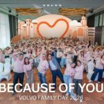 Volvo Family Day 2026 วอลโว่ปล่อยเพลง “Because of You” ขอบคุณลูกค้า พาลูกค้ากว่า 200 คนไปเขาใหญ่