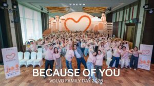 Volvo Family Day 2026 วอลโว่ปล่อยเพลง “Because of You” ขอบคุณลูกค้า พาลูกค้ากว่า 200 คนไปเขาใหญ่