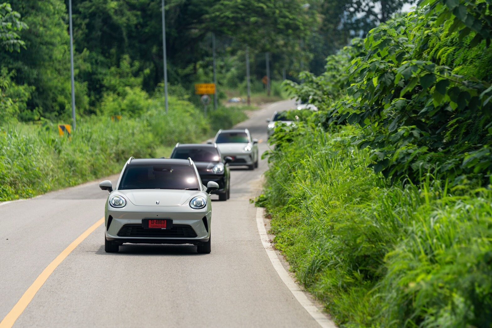 ขบวนรถ GWM ORA 5 HEV ในกิจกรรม Fun to Drive