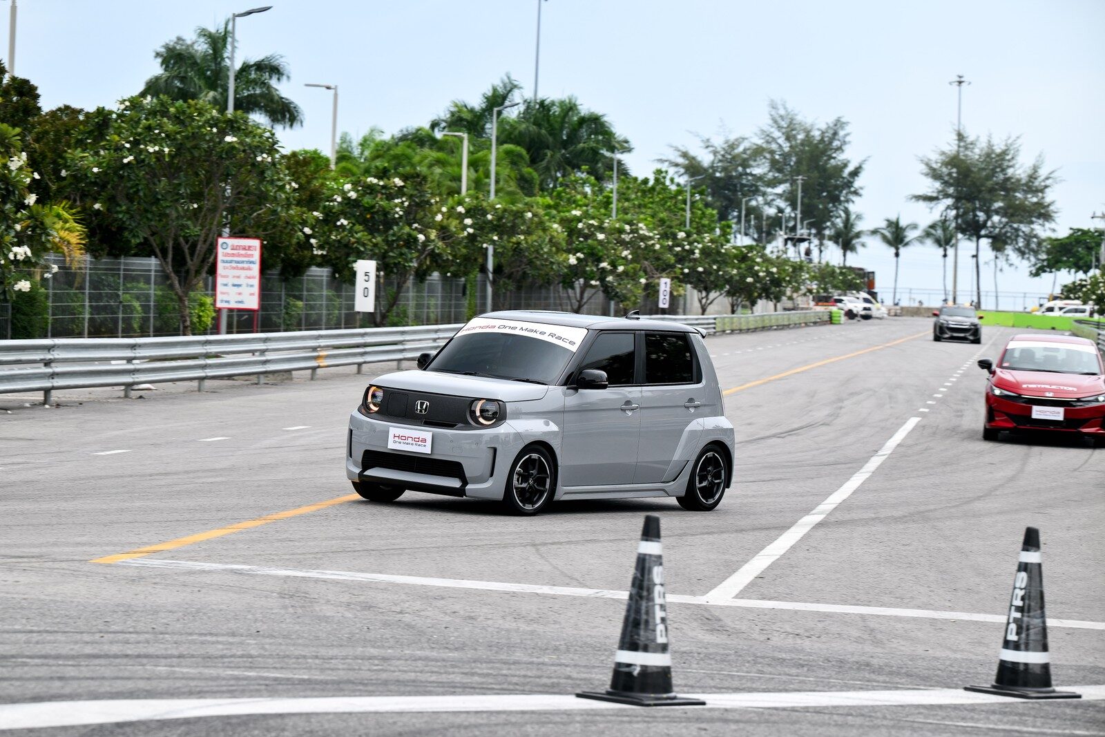 Honda Super-ONE บนแทร็ก PT Songkhla Street Circuit