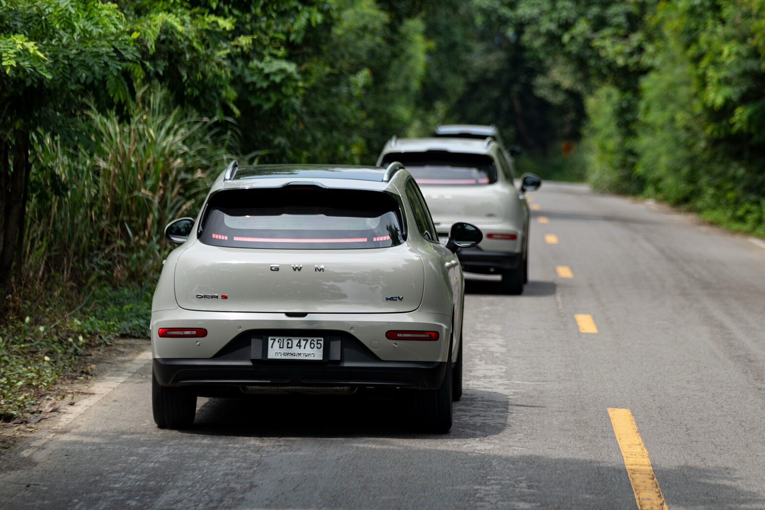 ด้านท้าย GWM ORA 5 HEV