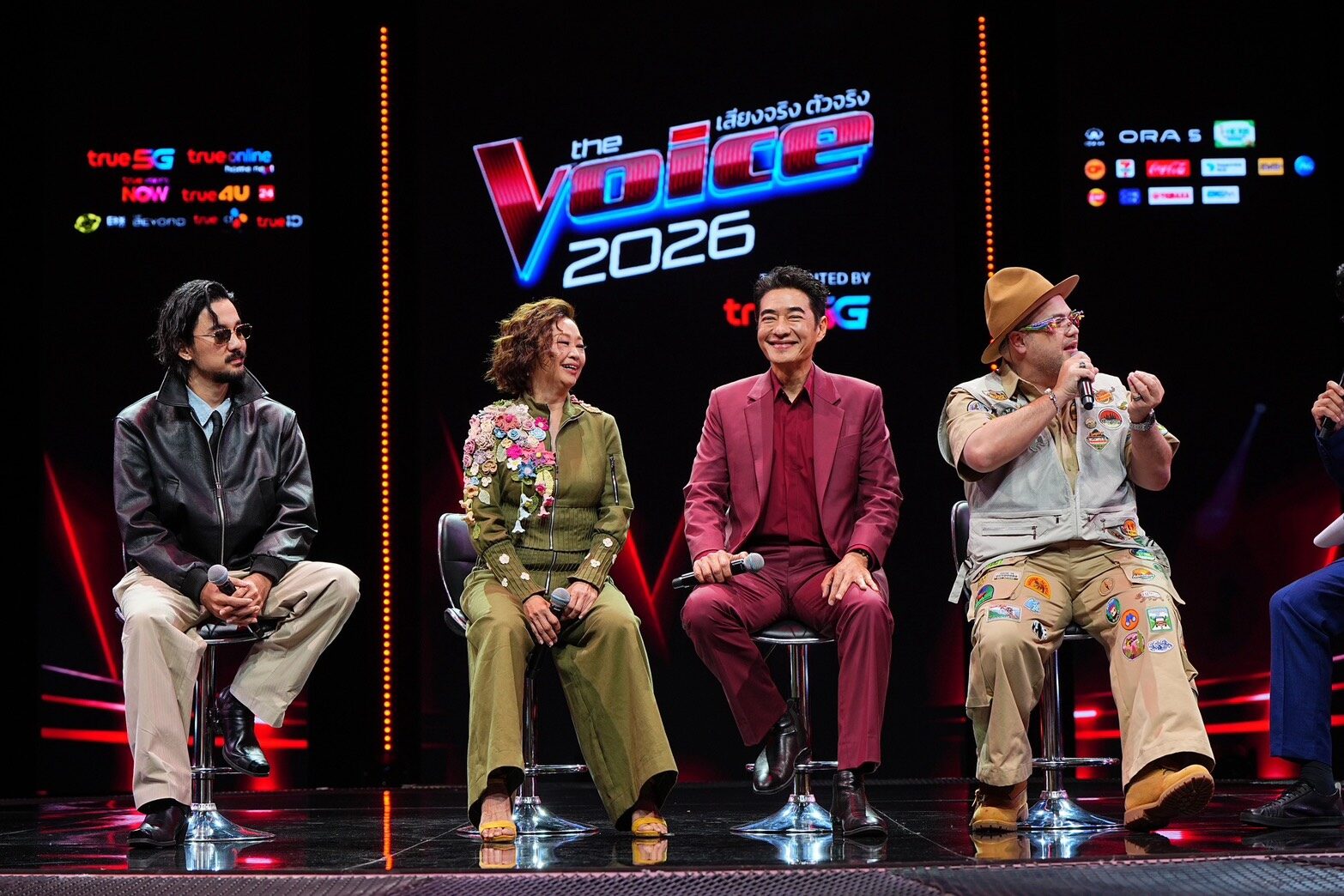 4 โค้ช The Voice Thailand 2026 สัมภาษณ์บนเวที