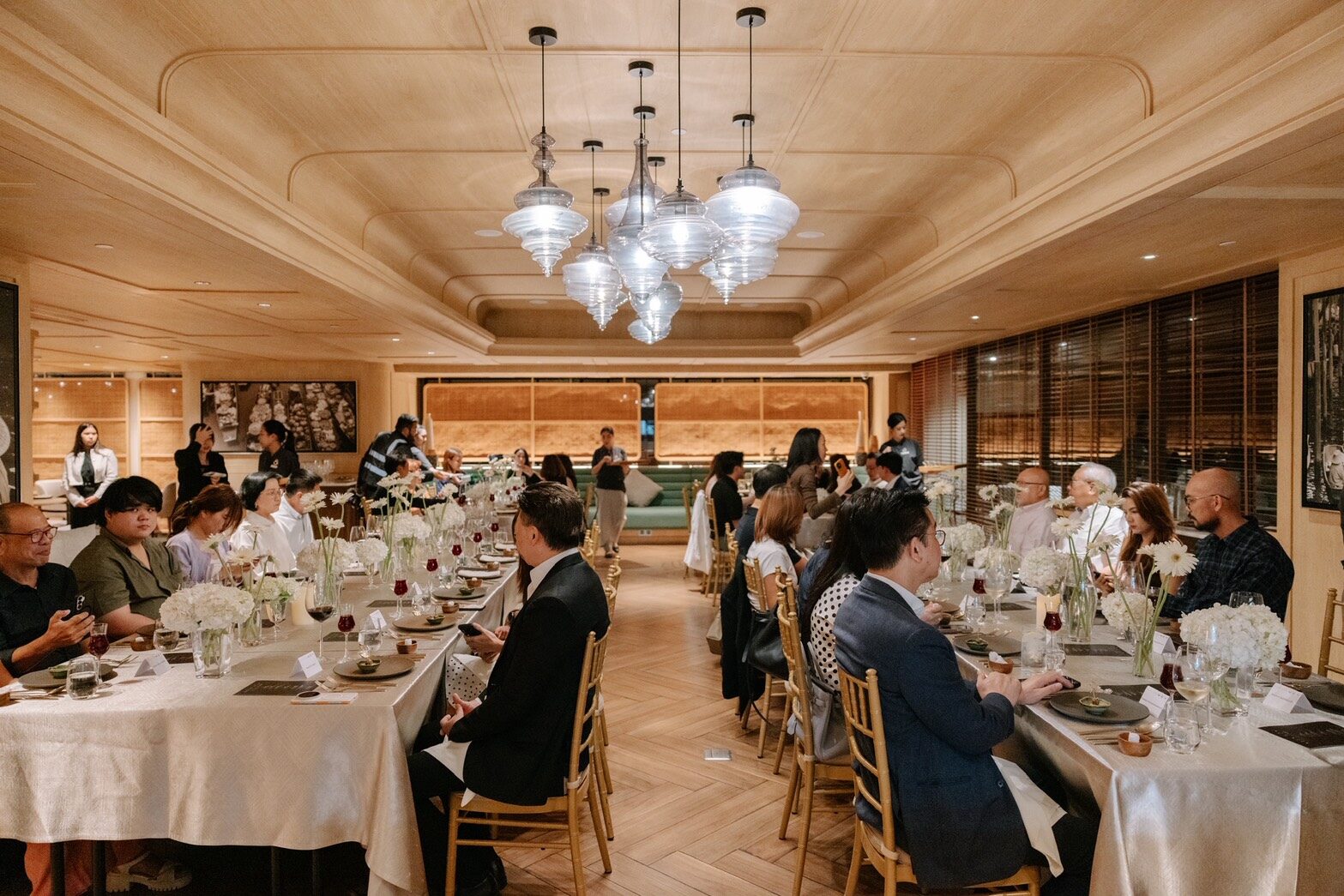 บรรยากาศโต๊ะอาหารภายในงาน MY WEY: The Craft of Living Well