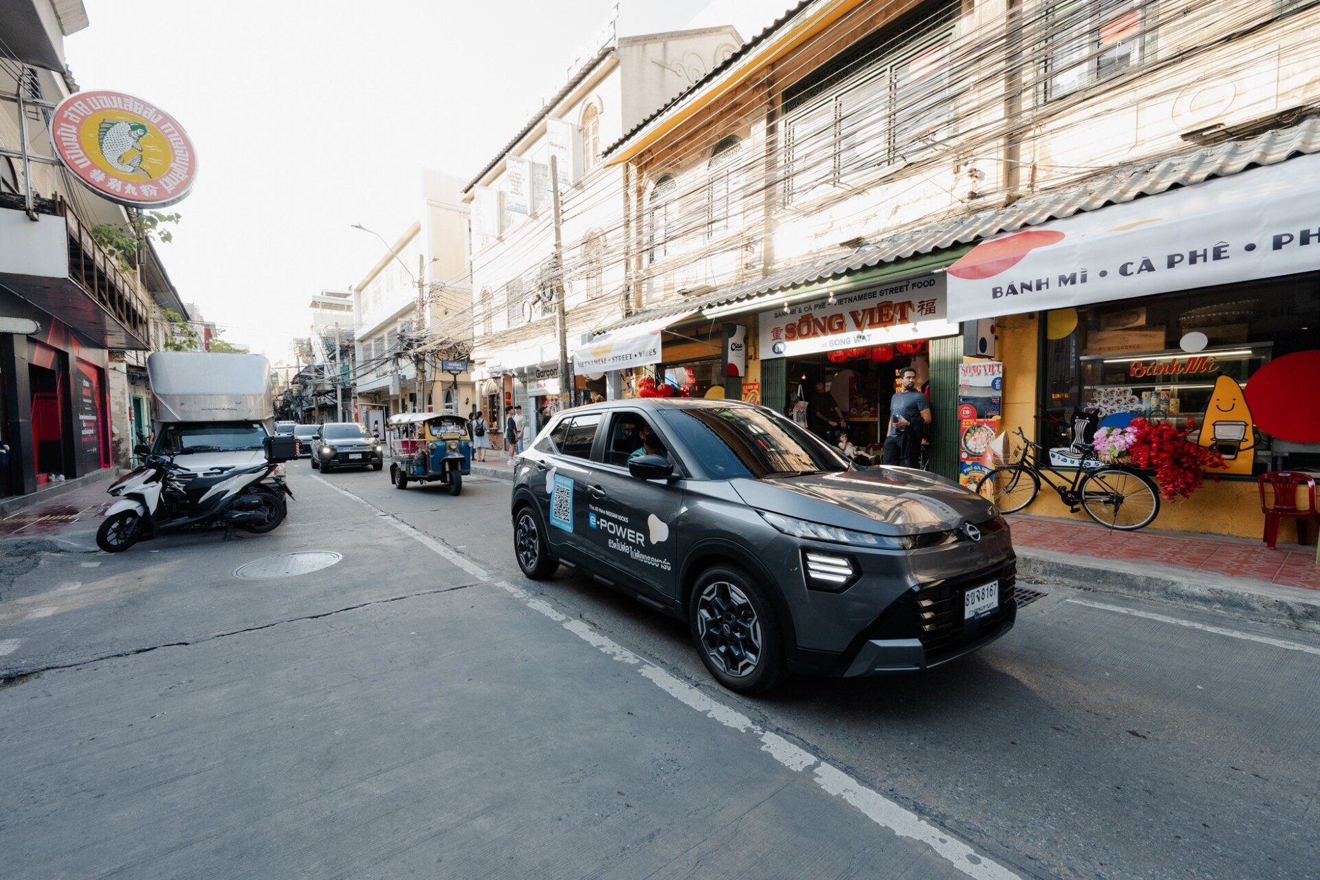 นิสสัน คิกส์ e-POWER ระหว่างเส้นทางสำรวจเมือง