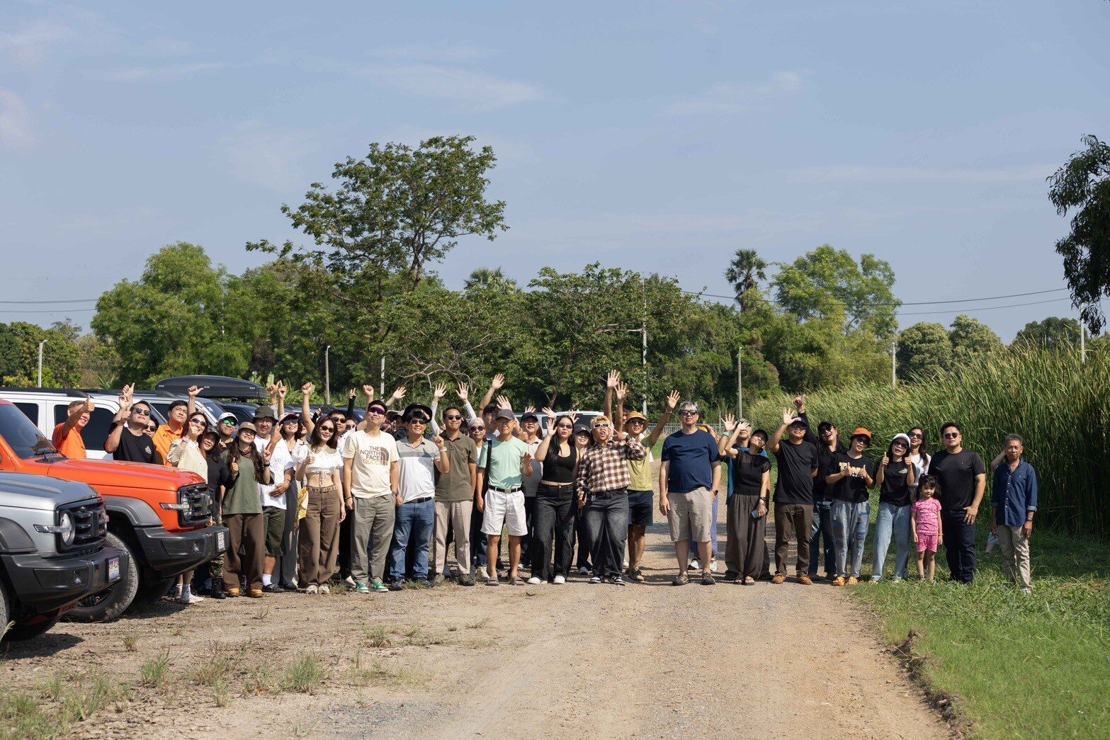 ภาพหมู่ผู้เข้าร่วม TANK Off-Road Academy ครั้งที่ 4