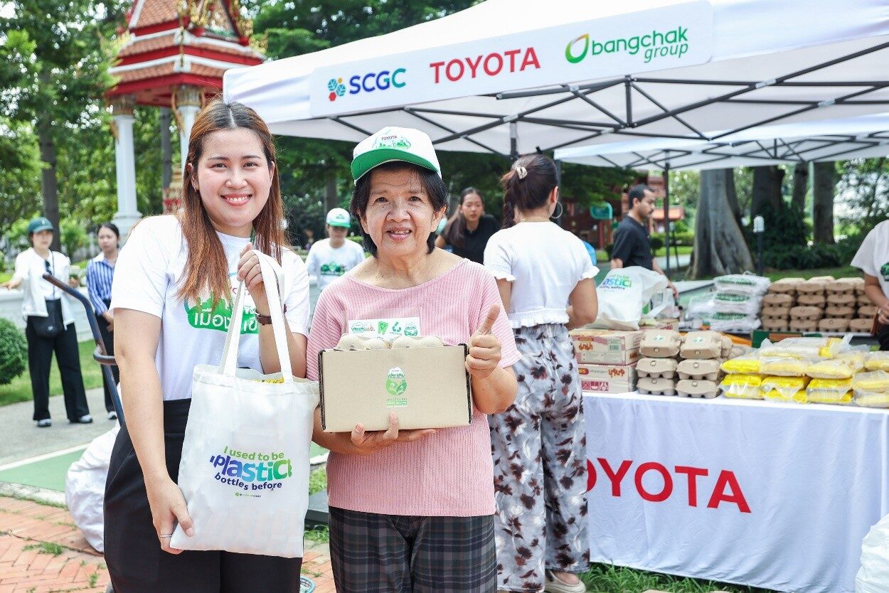 ผู้ร่วมกิจกรรมโครงการ Mobility Upcycling ภายในงาน