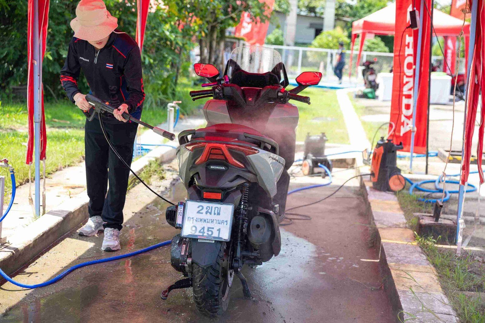 มอเตอร์ไซค์ ฮอนด้าช่วยน้ำท่วม 2569 ตรวจฟรี 10 รายการ 18 จังหวัด 9