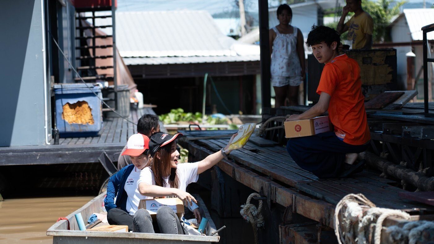 โตโยต้า ช่วยน้ำท่วม 2569 มอบกล่องยังชีพ 4,400 ชุด 9