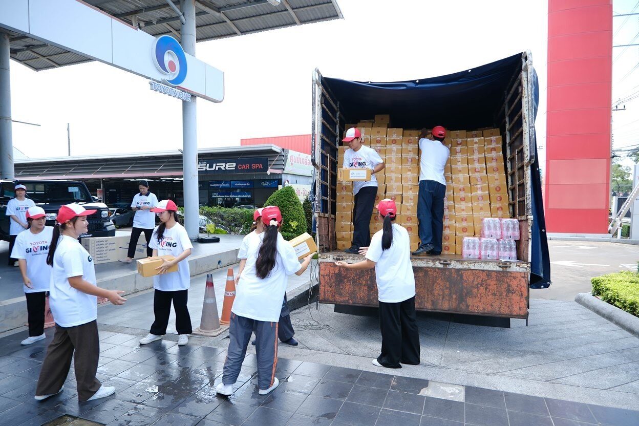โตโยต้า ช่วยน้ำท่วม 2569 มอบกล่องยังชีพ 4,400 ชุด 11