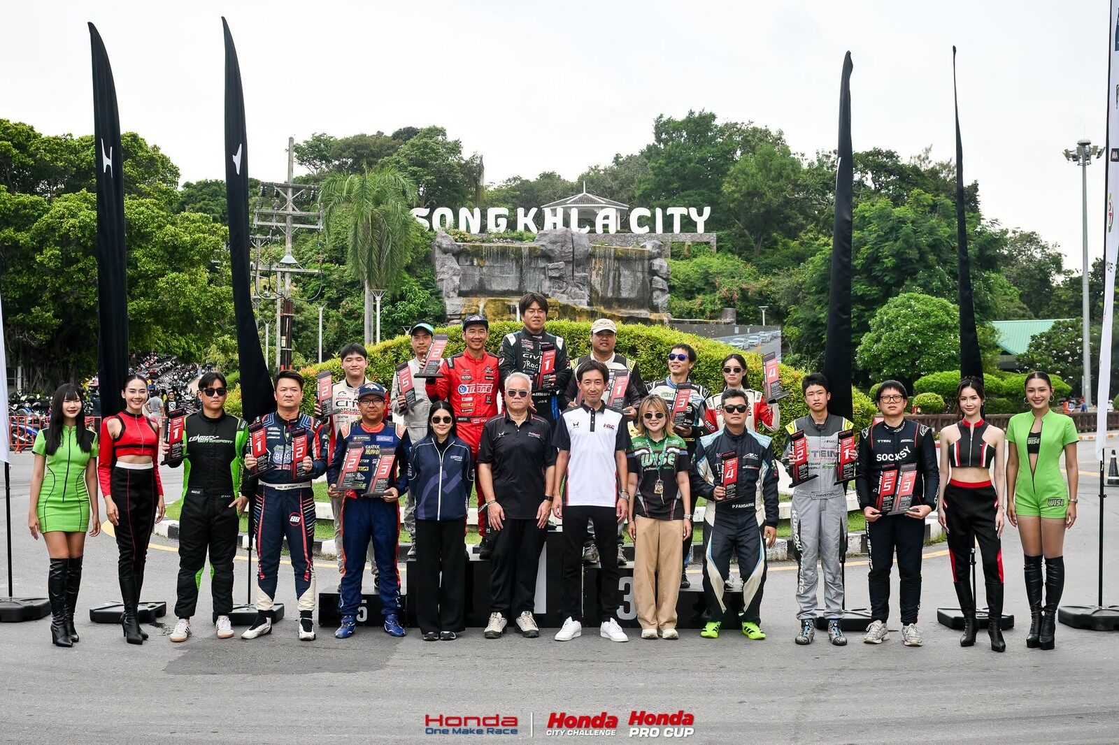นักแข่งและทีมงาน Honda One Make Race 2026