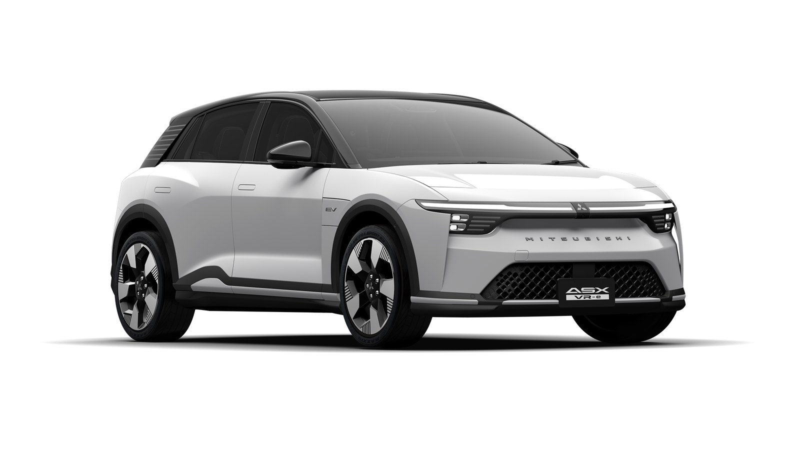 Mitsubishi ASX VR-e รุ่น GSR ตัวถังสีขาวหลังคาดำ