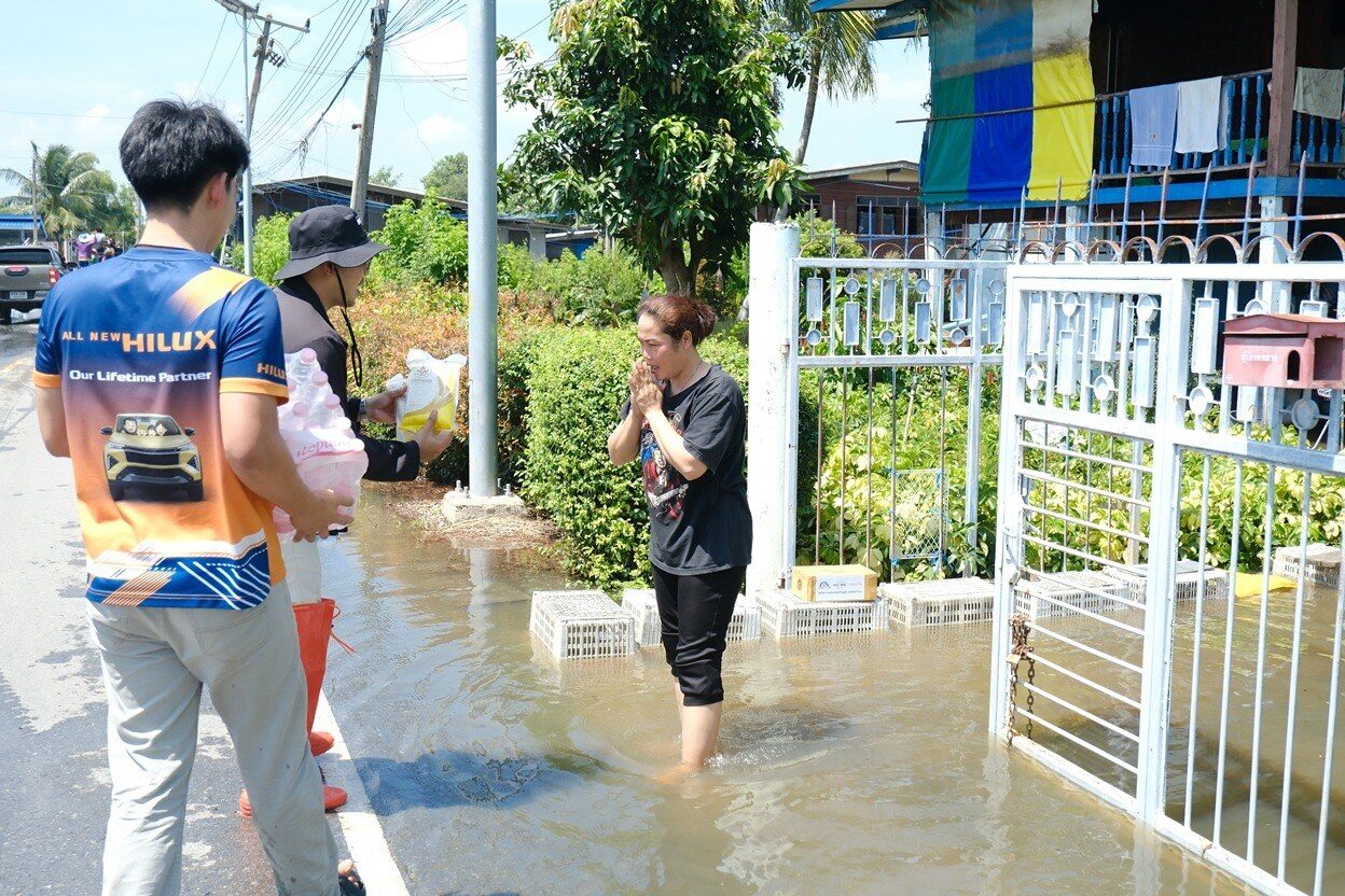 โตโยต้า ช่วยน้ำท่วม 2569 มอบกล่องยังชีพ 4,400 ชุด 13