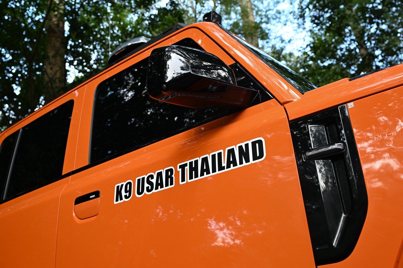 เชอรี V23 ส่งมอบทีมสุนัขกู้ภัย K9 USAR ระบบระบายอากาศอัตโนมัติ