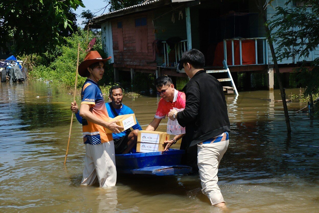 โตโยต้า ช่วยน้ำท่วม 2569 มอบกล่องยังชีพ 4,400 ชุด 15