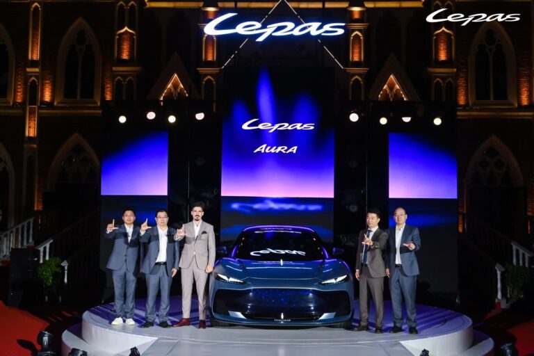 LEPAS เปิดตัว AURA Concept Car ครั้งแรกของโลกในงาน Global Elegance Night ชูแนวคิด Leopard Aesthetics และ Natural Energy